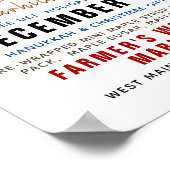 メープル国際的シロップの日宣伝ポスター ポスター (角)