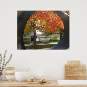 メープル彫刻 ポスター (キッチン)