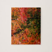 メープル日本のイン秋 ジグソーパズル (縦)