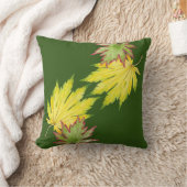 メープル日本のオン装飾用クッション クッション (ブランケット)