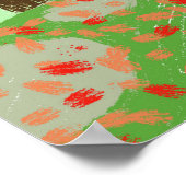 メープル日本の下の橋 ポスター (角)