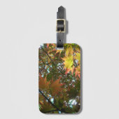 メープル日本の葉ラゲッグ ラゲッジタグ (正面縦)