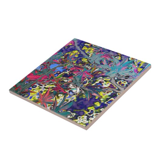 メープル箔 タイル (側面)