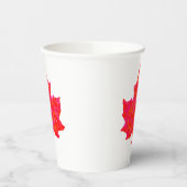 メープル絵を描リーフ 紙コップ (左)