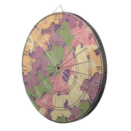 メープル落ちた葉ズ幸せ秋 ダーツボード (正面右)