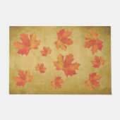 メープル葉カスタムドアマット ドアマット (正面)