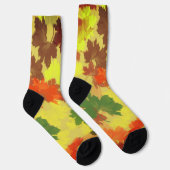 メープル葉ズ秋 ソックス (右)