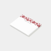 メープル葉パーソナライズされた品 ポストイット (アングル)