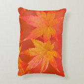 メープル葉日本の アクセントクッション (裏面(縦))