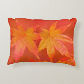 メープル葉日本の アクセントクッション (裏面)