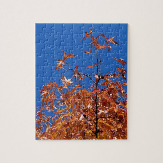 メープル葉 ジグソーパズル (縦)