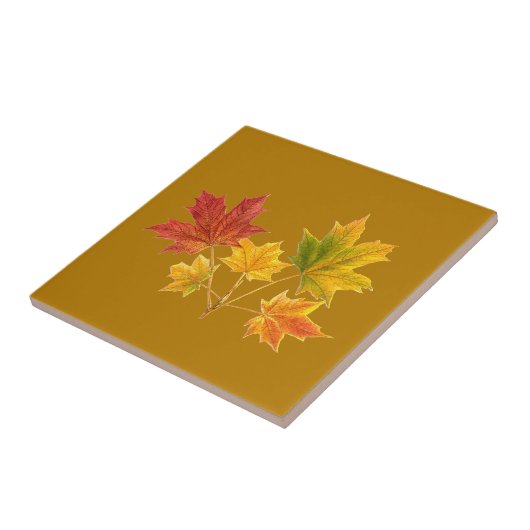 メープル葉 タイル (側面)