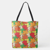 メープル葉I トートバッグ (裏面)