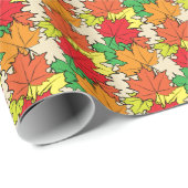 メープル葉I ラッピングペーパー (ロールコーナー)
