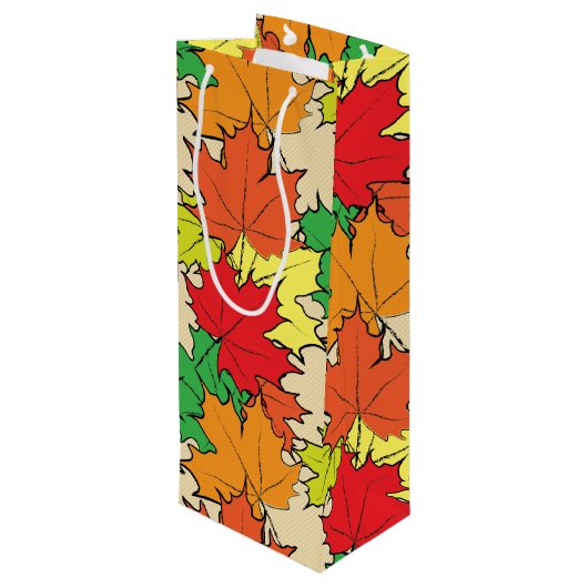 メープル葉I ワインギフトバッグ (裏面アングル)