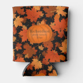 メープル離れカラフルパンプキン秋ファミリー懇親会 缶クーラー (正面)