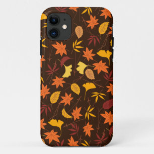 メープル離れ型Pattern-45947 iPhone 11 ケース