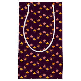 メープル離れ秋ベビーシャワー スモールペーパーバッグ