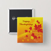 メープル離れ紅葉カスタムボタン 缶バッジ (正面&裏面)