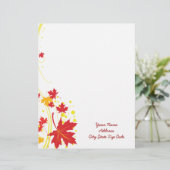 メープル離れ紅葉レターヘカスタムッド レターヘッド (スタンド正面)