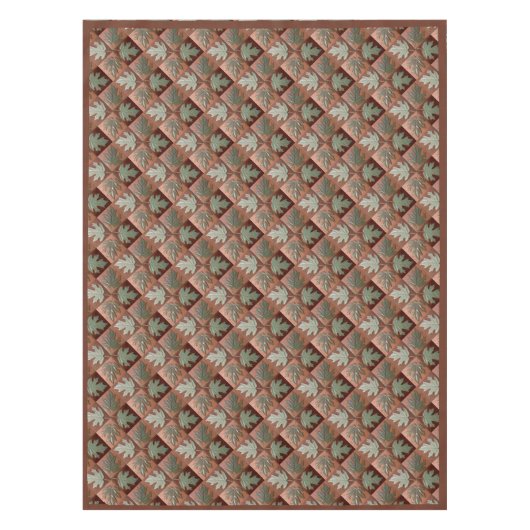 メープル離れ離れのテーブルクロス テーブルクロス (正面)