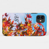 メープル(カスタマイズ可能な文字) Case-Mate iPhoneケース (裏面(横))