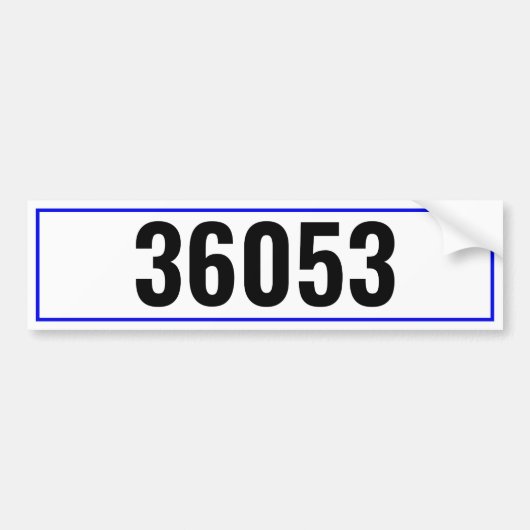 メーモダンルボックス バンパーステッカー (正面)