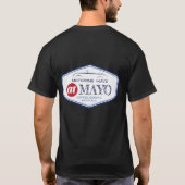 メーヨーの暗闇のTシャツの自動車に乗るMavs Tシャツ (裏面)