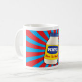 メーヨー -- 決してあまり コーヒーマグカップ (正面左)