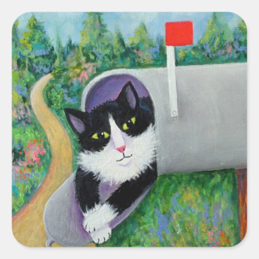 メールあり得 スクエアシール (正面)