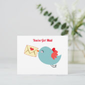 メールあり得 ポストカード (スタンド正面)