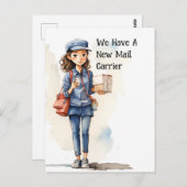 メールおもしろいキャリアの移動案内 ポストカード (正面/裏面)