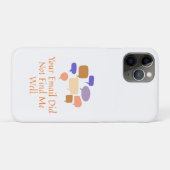 メールが私を元気にしてくれませんでしたように Case-Mate iPhoneケース (裏面(横))