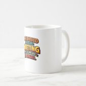 メールでよかったのに コーヒーマグカップ (正面右)