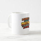 メールでよかったのに コーヒーマグカップ (正面左)
