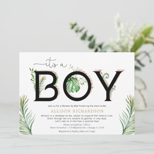 メールでシャワーこれは少年の部族のジャングルの緑だ 招待状 (スタンド正面)