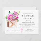 メールでシャワーを浴びる 招待状 (正面)