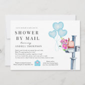 メールでシャワーを浴びる 招待状 (正面)