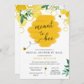 メールでブライダルシャワーへ 招待状 (正面/裏面)