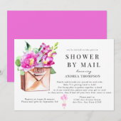 メールでベビーシャワーパーティー 招待状 (正面/裏面)