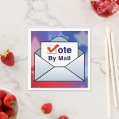 メールで投票 スタンダードカクテルナプキン (インサイチュ)