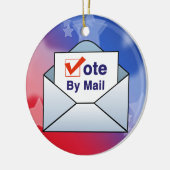 メールで投票 セラミックオーナメント (左)