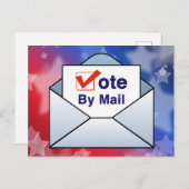 メールで投票 ポストカード (正面/裏面)