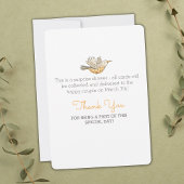 メールで赤ちゃんシャワーかわいいママバード 招待状