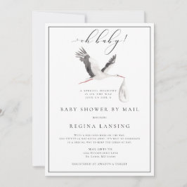 メールで赤ちゃんシャワーを配達 招待状