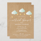 メールによる仮想オンライン長距離シャワー 招待状 (正面/裏面)