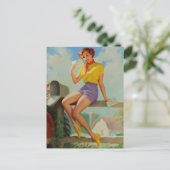 メールのピン留めを受け取る ポストカード (スタンド正面)