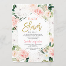 メールの女の子によるベビーシャワー