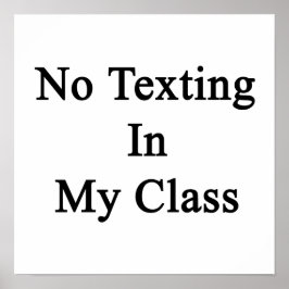 メールや文字を打つなし ポスター