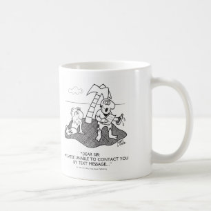 メールや文字を打つのマグ無し コーヒーマグカップ